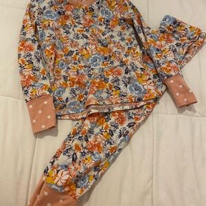 Matilda Jane Floral and Polka Dot Kids Pajama Set